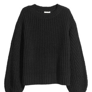 H&M black sweater
